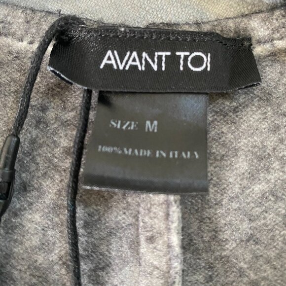 Avant Toi Vest Coat NWOT Felted Cashmere Wool Fur Size M - Picture 6 of 13